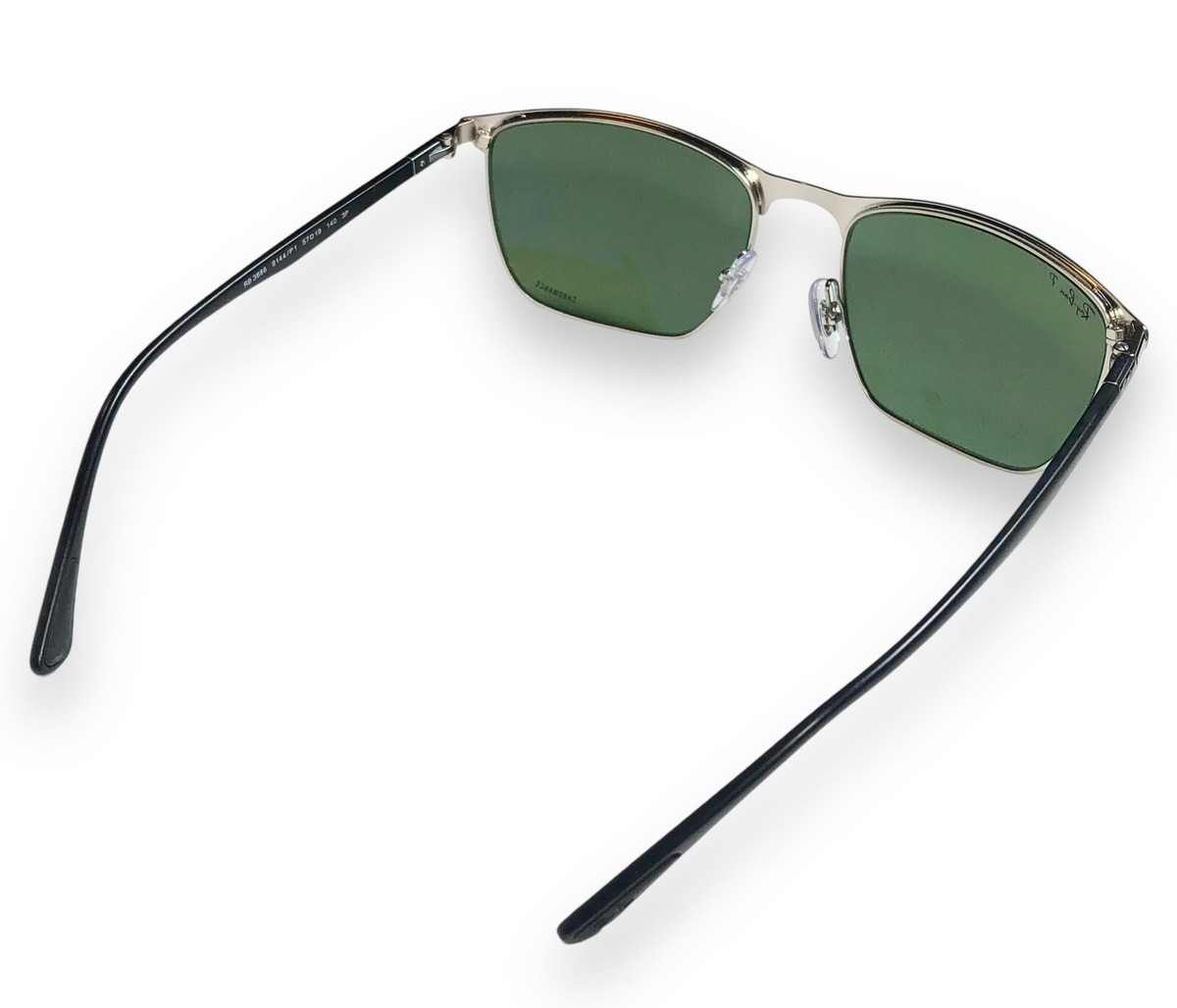 Ray Ban RB3686 9144/P1 Chromance Polarized Dark Green 57-19