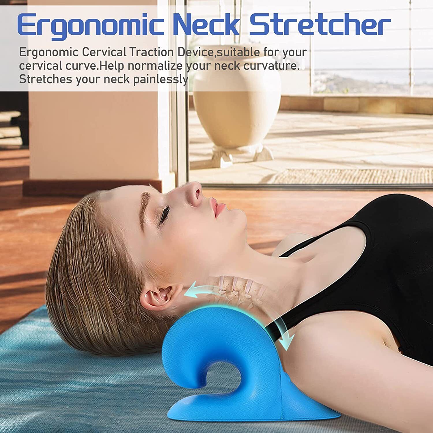 Nackenwolke Nackenstütze Nackenstrecker Neck Massagegerät Kissen Ergonomischer