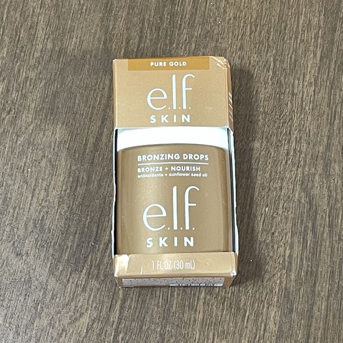 Lotto di 3 E.L.F. Gocce abbronzanti per la pelle bronzo oro puro 2 - 1 oz 30 ml - Foto 2 di 11