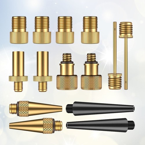 14pcs Copper and Plastic Converter Mountain Bike Adaptor Tube Pump Tools - Bild 4 von 11