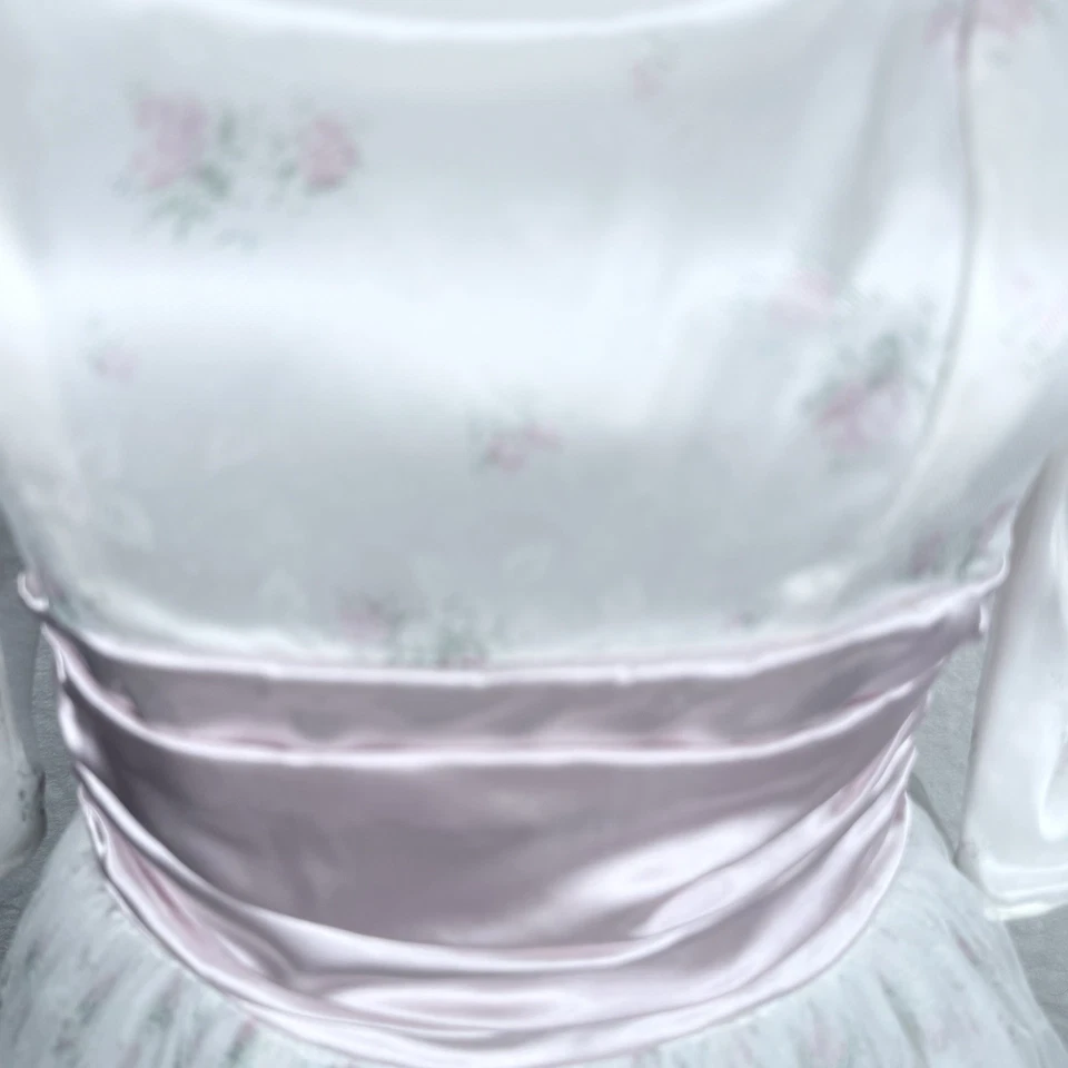 Vestido de fiesta vintage Jessica McClintock boda graduación años 90 talla 3 princesa graduación Foto 3 de 4