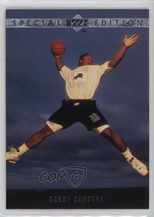 1995 Upper Deck Special Edition Barry Sanders #SE8 HOF