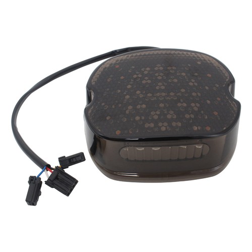 For Harley Touring Dyna Softail Sportster Tail Light Stop Turn Signal Smoke New - Picture 11 of 19