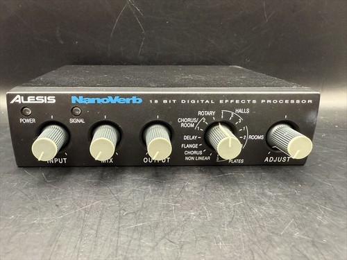 Alesis NanoVerb 18-Bit Multi Effects Processor Used Digital Reverb ✅ DDP US - Picture 3 of 7