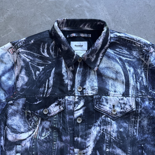 Doublet Trompe-l'œil Denim Jacket - Picture 2 of 13