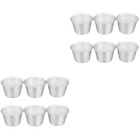 Set of 2 Cake Baking Mould Small Round Tins Pastry Decorating Tool DIY Mold