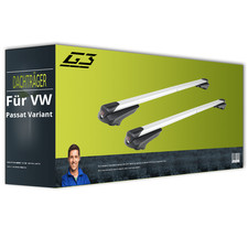 G3 Clop infinity - Dachträger - Alu/Kunsts./Stahl - für VW Passat Variant B6 3C5