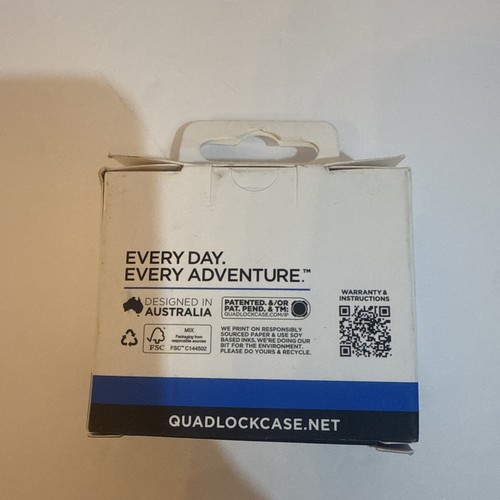 100% GENUINE QUAD LOCK MOTORCYCLE ANTI VIBRATION DAMPENER MOUNT HOLDER QUADLOCK - Photo 2 sur 2