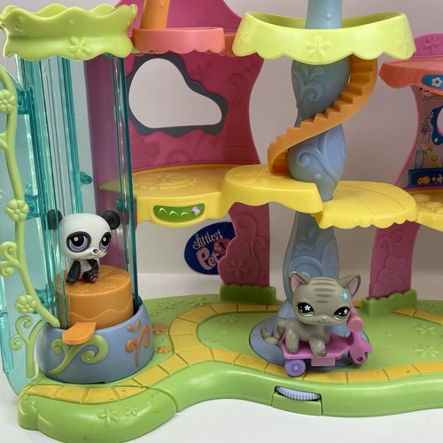ROUND N ROUND PET TOWN PLAYSET - Authentic Littlest Pet Shop - Hasbro LPS - Picture 11 of 21