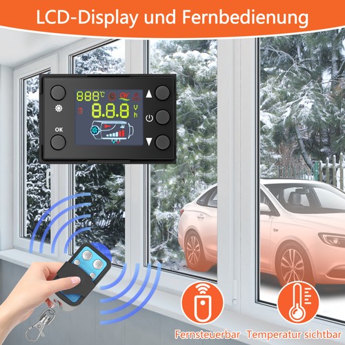 Diesel Air Heater LKW PKW Heizung 8KW 12V Standheizung Integration Luftheizung - Bild 4 von 13