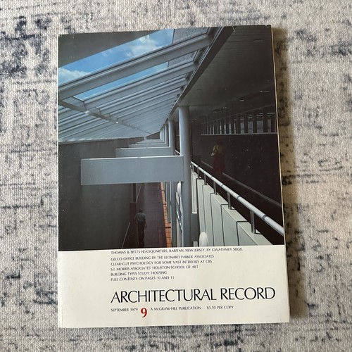 Architectural Record Magazine Vintage Lot of 12 from 1979 Volumes 1-12 Complete - Picture 11 of 18