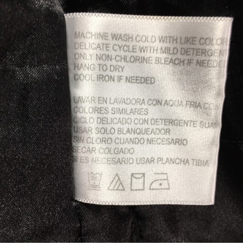 Kristen Blake Jacket Womens Medium Quilted Lined Gray Insulated Rain Coat - Picture 12 of 12
