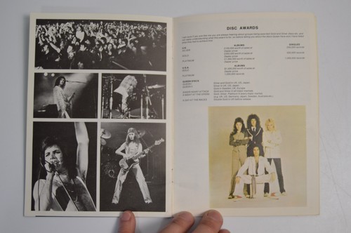 1977 Queen British Rock Music Silver Tour Book Concert Program Freddy Mercury - Picture 12 of 17