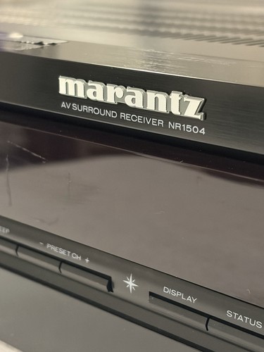 Marantz NR1504 Slim Line 5.1 Channel Home Theater Network AV Receiver - Picture 2 of 4