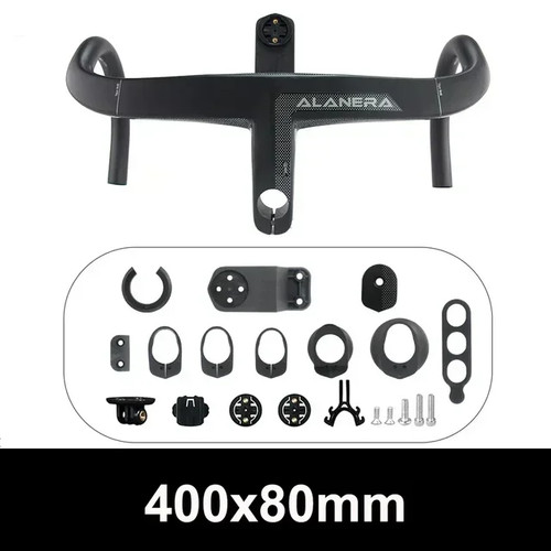 380-440mm Carbon Road Internal Wiring Integrated Handlebar with Comput Holder - Picture 16 of 42