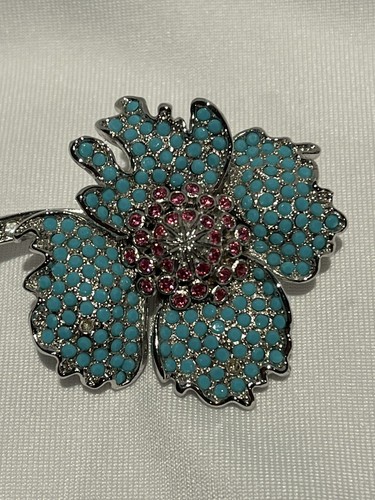 Nolan Miller “Carnation” Flower Brooch. - Picture 2 of 5
