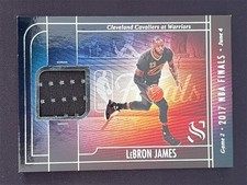 2024-25 Panini Silhouette LeBron James GU Patch 2017 Finals Game 2 COMEBACK YEAR