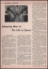 1959 Marietta Georgia Lockheed Photo College Kids Space Cabin Article Print Ad