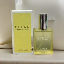 Fresh Linens by Clean Eau De Parfum 1oz/30ml Spray New With Box