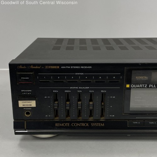 Vintage Fisher RS-913 100w Stereo Receiver - TESTED - Picture 2 of 9