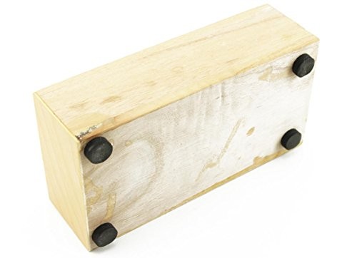 NAVIRE A = 440Hz Horquilla de afinación estándar Caja resonante Palo Juego de mazo de goma Sanze - Imagen 3 de 6