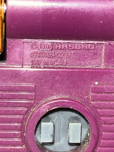 Lote De 2 Transformers Vintage 1985 1986 Metroplex Piezas Repuesto Restaurar - Imagen 20 de 21