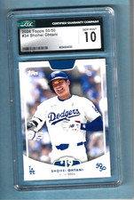 2024 Topps 50/50 SHOHEI OHTANI #34 HR#19 CGC GEM MINT  10