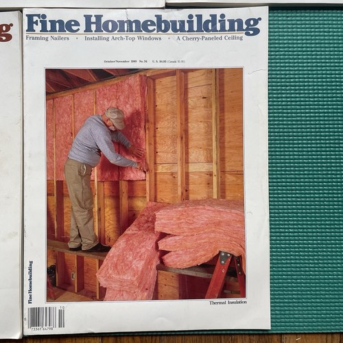 Vintage FINE HOMEBUILDING 1989 Near Complete Full Year Lot (5) - Good/Very Good - Imagen 6 de 7