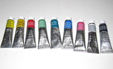 9 Lot Winsor  Newton Professional Artist Watercolor paint 5ml tubes  Free Ship