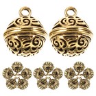  20 Pcs Kleine Glocken Glöckchen Zum Basteln Vintage Glockenanhänger Retro