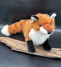 Folksmanis Red Fox Plush Hand Puppet Pretend Play 22”