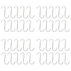 40 PCs Beef -Haken Edelstahlgrillhaken Fleischhängehaken zum Schlachten von BBQ