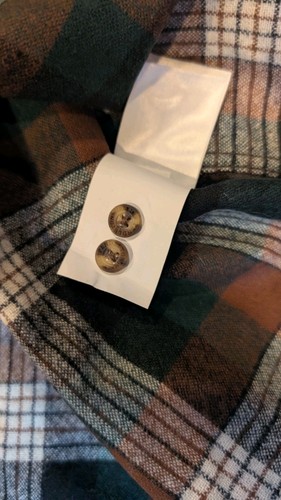 Pendleton Wool Lodge Shirt NWT Mens's M Brown Green Shadow Plaid 100% Wool - Picture 10 of 12