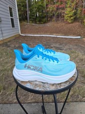 Hoka Clifton 10 1162031 SKYW Blue Running Shoes Sneakers Women Size 9.5 B