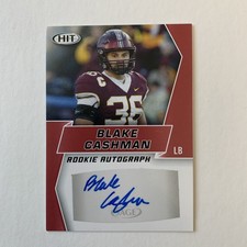 2019 Sage Hit Premier Draft - Rookie Autographs Blake Cashman #A72 (AU, RC)