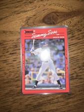 1990 Donruss Sammy Sosa Baseball Card #489 BIRTHDAY ERROR CARD