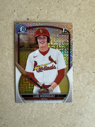 2023 Bowman - Chrome Prospects Luis Rodriguez #BCP-130 Mojo Refractor (RC) - Picture 1 of 1