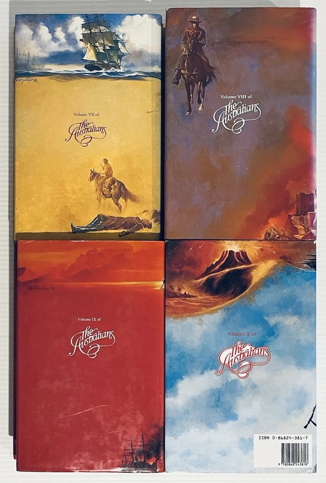 10x The Australian Series Vintage HC DJ Books by William Stuart Long Bundle Lot - image 4 of 4