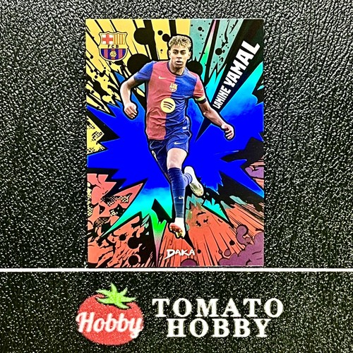 DAKA TOP PUBLIKUM 2024-25 LAMIN YAMAL /149 BLUE REFRACTOR KABOOM! BARCELONA