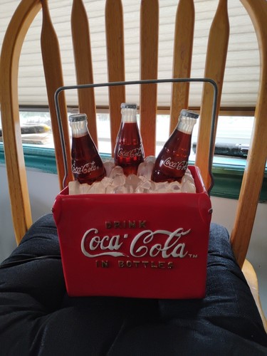 Vintage Coca Cola Light Up Bubbling Bottle Drink Cooler /Fountain Tested Works! - Picture 2 of 6