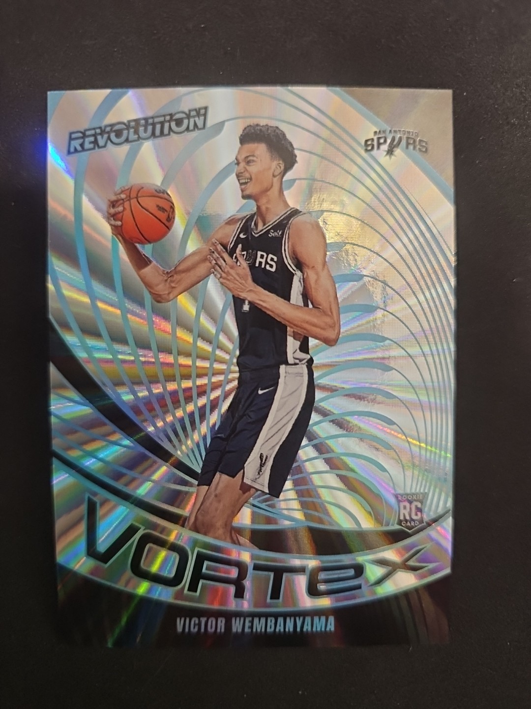 2023-24 Panini Revolution - Vortex Sunburst Victor Wembanyama #1 (RC) /75