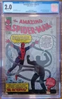 AMAZING SPIDER-MAN #3 CGC 2.0 1ST DOCTOR OCTOPUS SILVER AGE KEY - LEE DITKO 1963