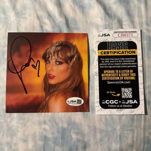 WÄHLEN Taylor Swift signierte CD Einlage Das Leben eines Showgirls Foto 1 JSA COA - Bild 7 von 42