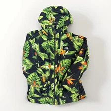North Face Mens Mahalo Snowboard Jacket Sz L Hawaiian Flowered Ski Rare
