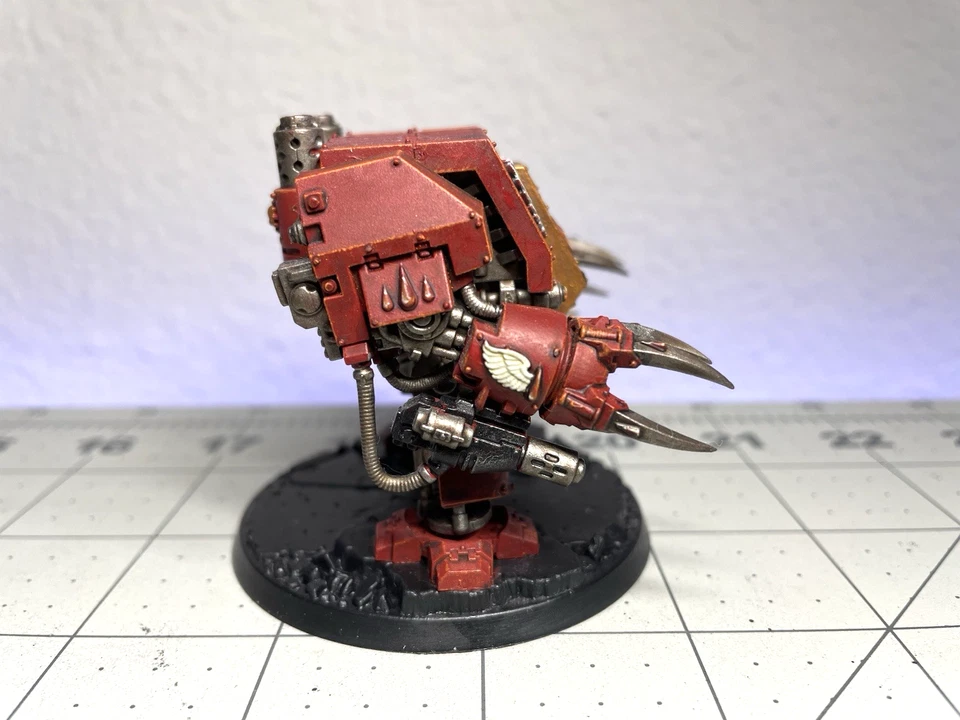 Well Painted OOP Furioso Dreadnought Blood Angels Warhammer 40k Space Marines GW - Image 4 of 4