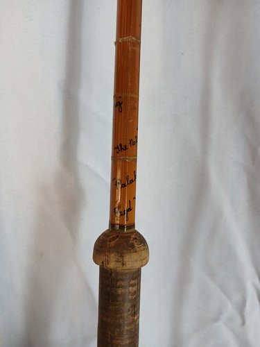 Hardy Palakona Vintage Split Cane Fishing Rod The Number 2 L.R.H Spinning 9.7 Ft - Picture 8 of 8