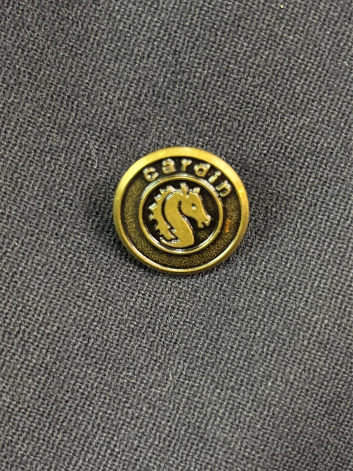 De Colección Años 90 Pierre Cardin 48L Doble Pecho Blazer Chaqueta Traje Deportivo Abrigo Lana EE. UU. Foto 2 de 4