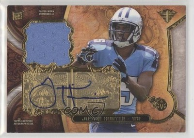 2013 Topps Triple Threads Rookie Relics 86/99 Justin Hunter Auto RC wd9