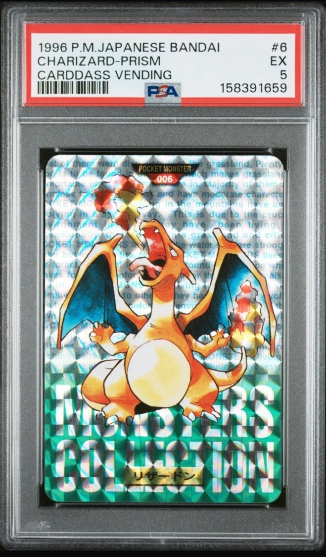 Charizard Pokémon TCG Bandai Professional Sports Authenticator