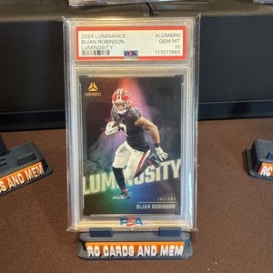 Bijan Robinson 2024 Luminance Luminosity PSA 10 Pop 6
